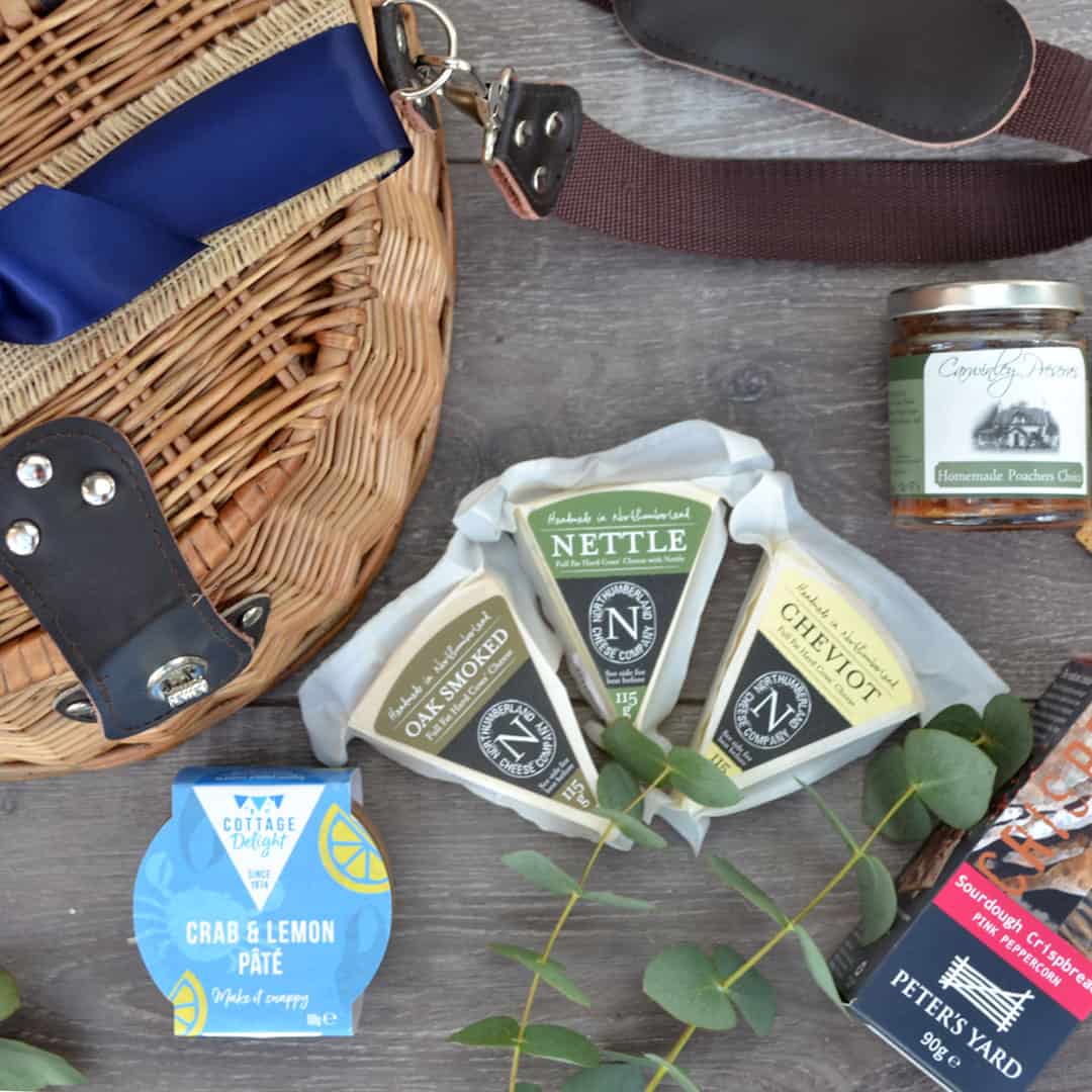 Fly Fishing Creel Hamper Luxury Gifts & Hampers Heather and Bale