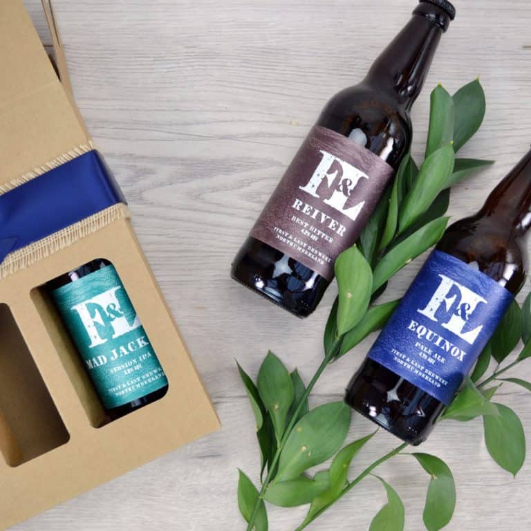 Craft Beer Gifts, First & Last Brewery | Heather and Bale