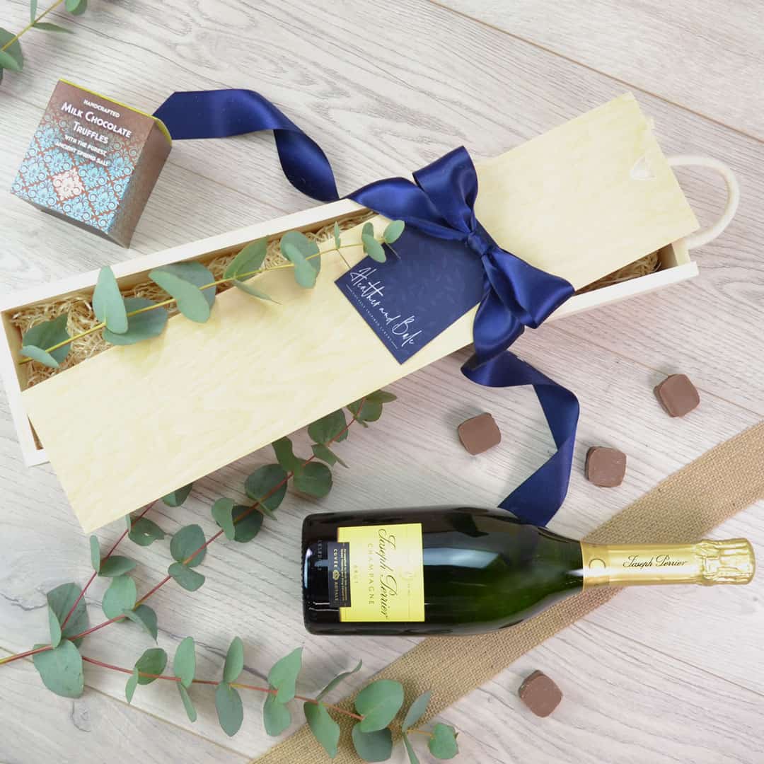 Champagne & Truffles gift box
