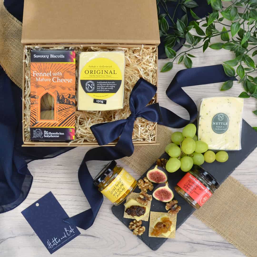 Northumberland Cheese Gift Box. A true taste of Northumberland
