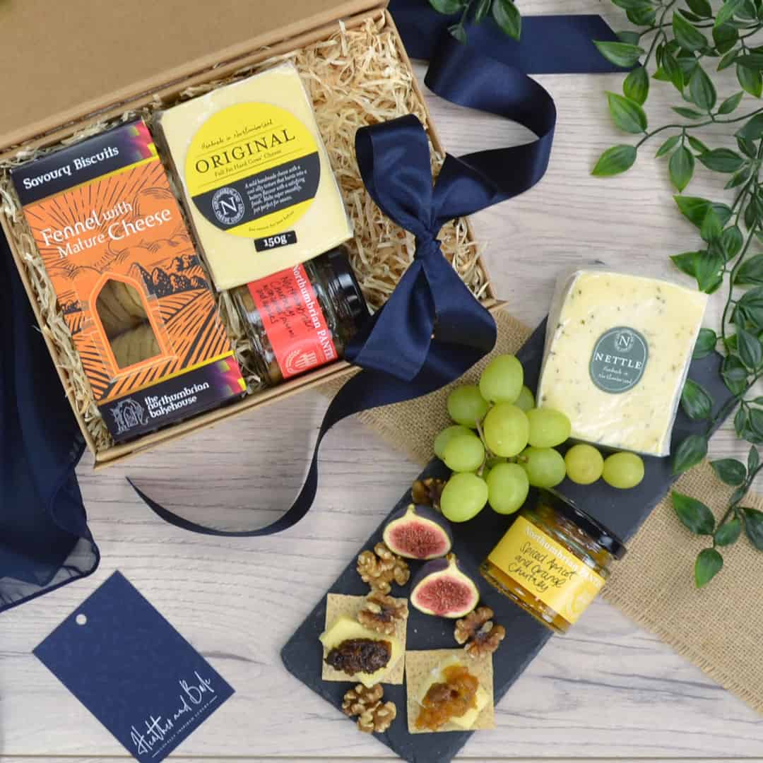 Northumberland Cheese Gift Box. A true taste of Northumberland