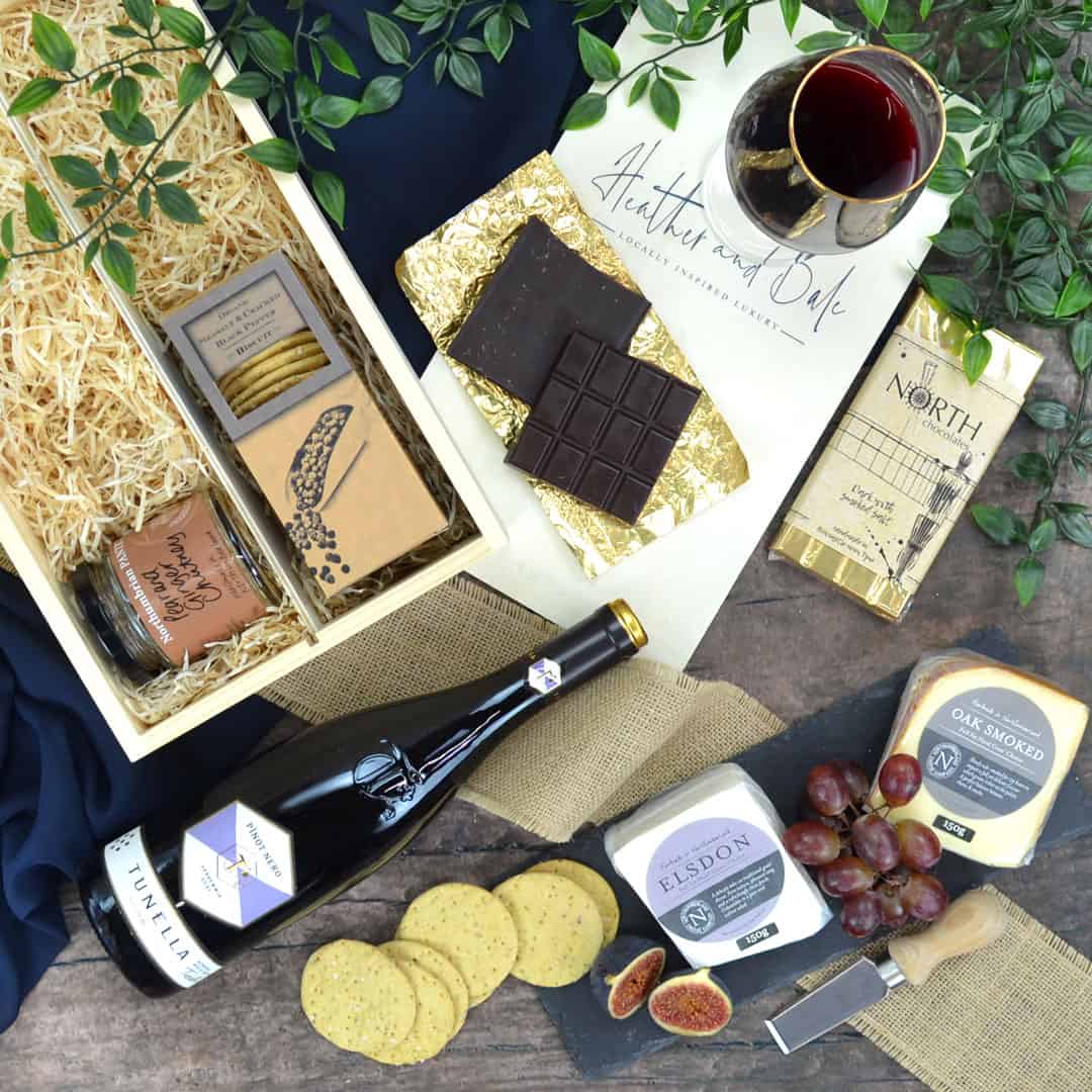 Red Wine and Cheese Hamper