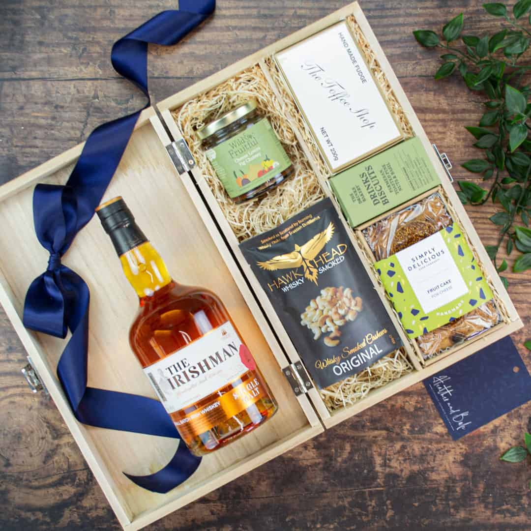 Shipley Irish Whiskey Hamper Heather and Bale