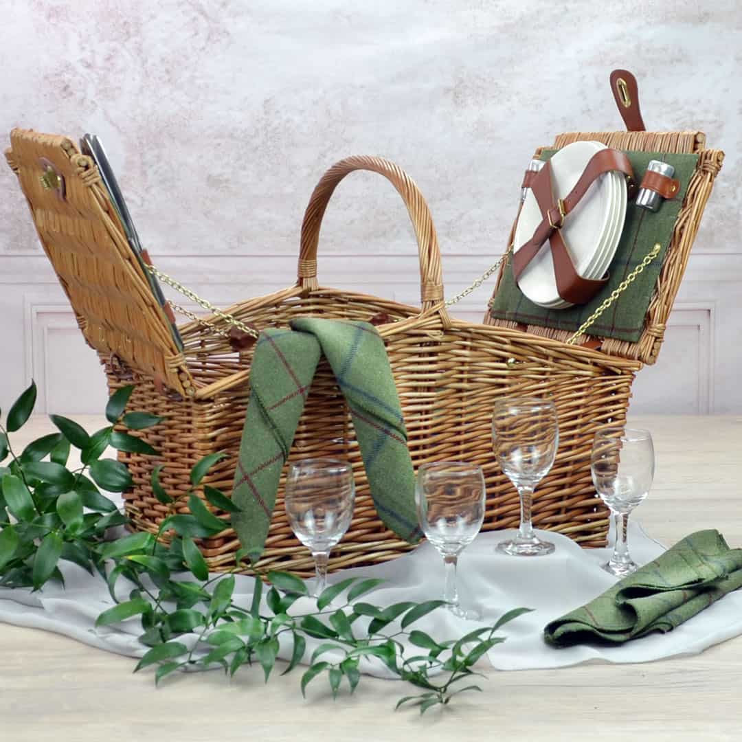 Fitted Picnic Basket for 4