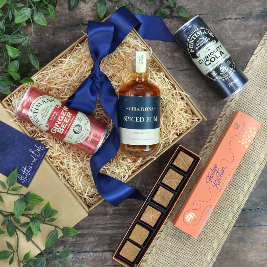 Libations Spiced Rum Gift Set Luxury Rum Gifts