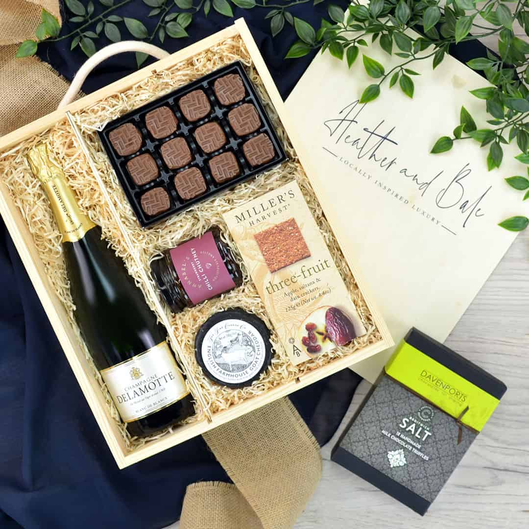 Delamotte Champagne and Gourment Gift Box