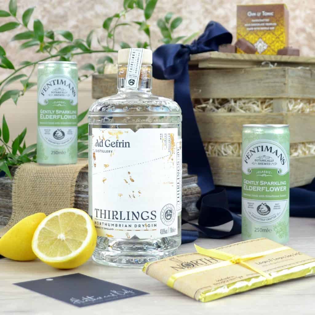 Hepple Sloe Gin Hamper Luxury Hampers & Gifts Heather and Bale