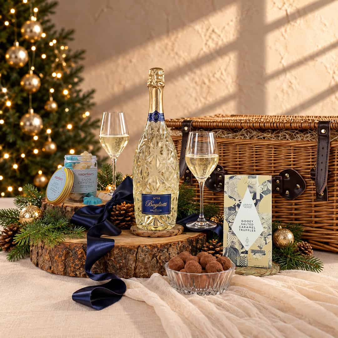 large luxury Christmas hamper